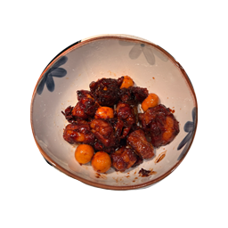 Cola-Braised Chicken Wings with Quail Eggs